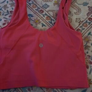 Lululemon align tank lip gloss